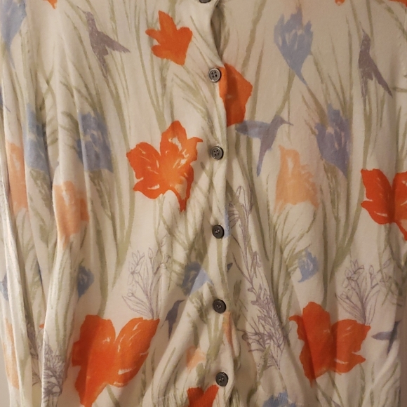 Lot of 3 button/open sweaters - medium - Picture 6 of 7